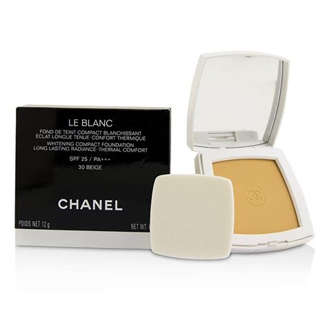 chanel le blanc whitening compact foundation spf25 pa+++|CHANEL Whitening Compact Foundation Long.